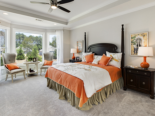 The Carson Owner's Bedroom at Serenade>